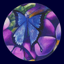 Butterflies and Panseys stickers by artbyjolyn Butterflies and Panseys stickers