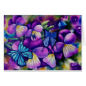 Butterflies and Pansie's cards