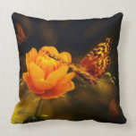 Butterflies and Rose American Mojo Pillow