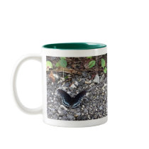 Butterflies and Stones Mug by TagGal Butterflies and Stones Mug