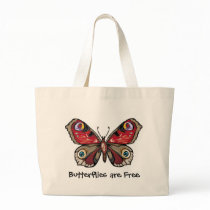Butterflies are Free Beach Bag