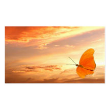 Butterflies are free business cards