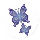 Butterflies are free to fly ... sticker