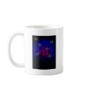 Butterflies at night mug by ValeriesGallery Butterflies at night mug