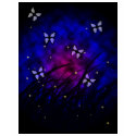 Butterflies at night t-shirts