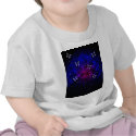 Butterflies at night t-shirts