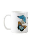 Butterflies - Blue mugs