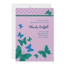 Butterflies Bridal Shower Invitation