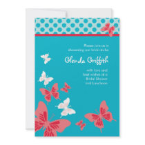 Butterflies Bridal Shower Invitation