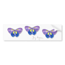 Butterflies Bumper Sticker bumper stickers