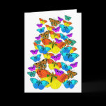 Butterflies! Butterflies! Greeting Card cards