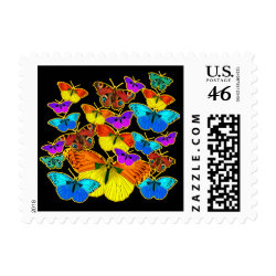 Butterflies, Butterflies! stamp