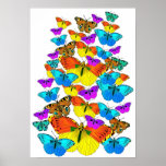 Butterflies! Butterflies! Print
