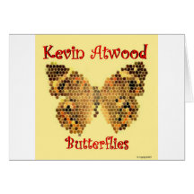 Butterflies by Kevin Atwood Greeting Card