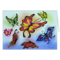 Butterflies Card