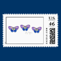 Butterflies Custom Postage postage