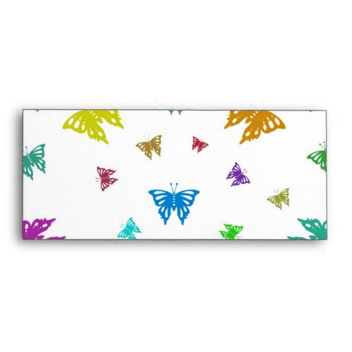 butterflies envelope Zazzle