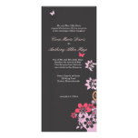 Butterflies & Flowers Invitations