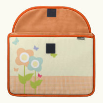 Butterflies & Flowers Mac Book Sleeve macbook sleeves