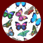 Butterflies Fluttering By Sticker stickers
