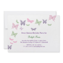 Butterflies Fluttering Sweet Sixteen Announcement