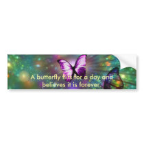 Butterflies Forever Bumper Stickers