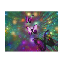 Butterflies Forever Postcard