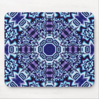 Butterflies Fractal Kaleidoscope Mousepad mousepad