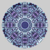 Butterflies Fractal Kaleidoscope plates
