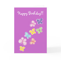 butterflies  Happy Birthday!!! cards