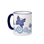 Butterflies in Flight Coffee Mug