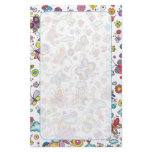 Butterflies in the Clouds Personalized Stationery