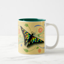 Butterflies in the Meadow Mug mugs