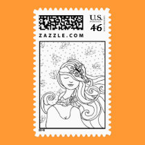 Butterflies In The Wind postage by BeMusedArt Butterflies In The Wind postage