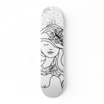 Butterflies In The Wind Skate Board