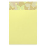 Butterflies in yellows stationery