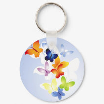 Butterflies keychains