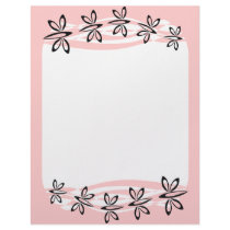 Butterflies Letterhead by zazzleproducts1 Butterflies Letterhead