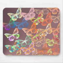 butterflies mouse pad