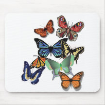 Butterflies Mouse Pads