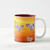 Butterflies mugs by Lidusik Butterflies mugs