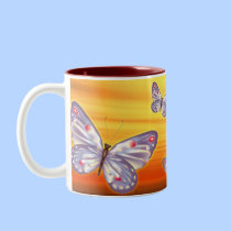 Butterflies mugs