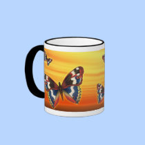 Butterflies mugs