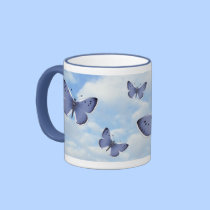 Butterflies mugs