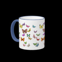 Butterflies mugs
