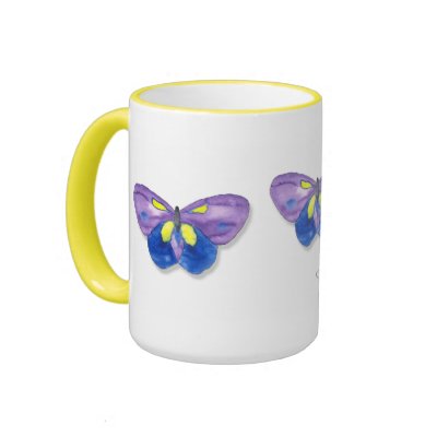 Butterflies Mugs & Drinkware by ginyhogan