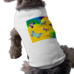 Butterflies of butterflies dog tee