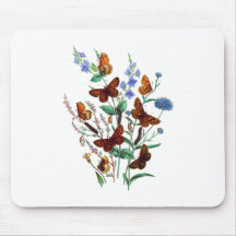 Butterflies of Summer Mouse Pads