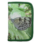 Butterflies on Fern Wallet Folio Folio Planner