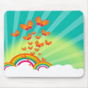 Butterflies Over The Rainbows Mousepad TBA 3/10/09 by bwmedia Butterflies Over The Rainbows Mousepad TBA 3/10/09